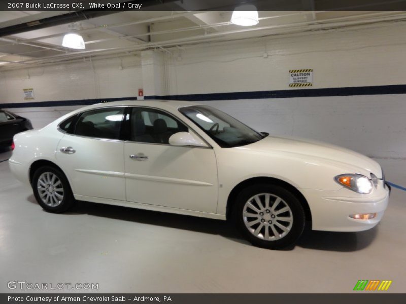 White Opal / Gray 2007 Buick LaCrosse CXS