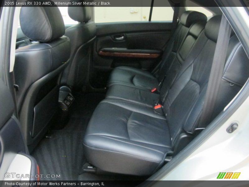 Millenium Silver Metallic / Black 2005 Lexus RX 330 AWD