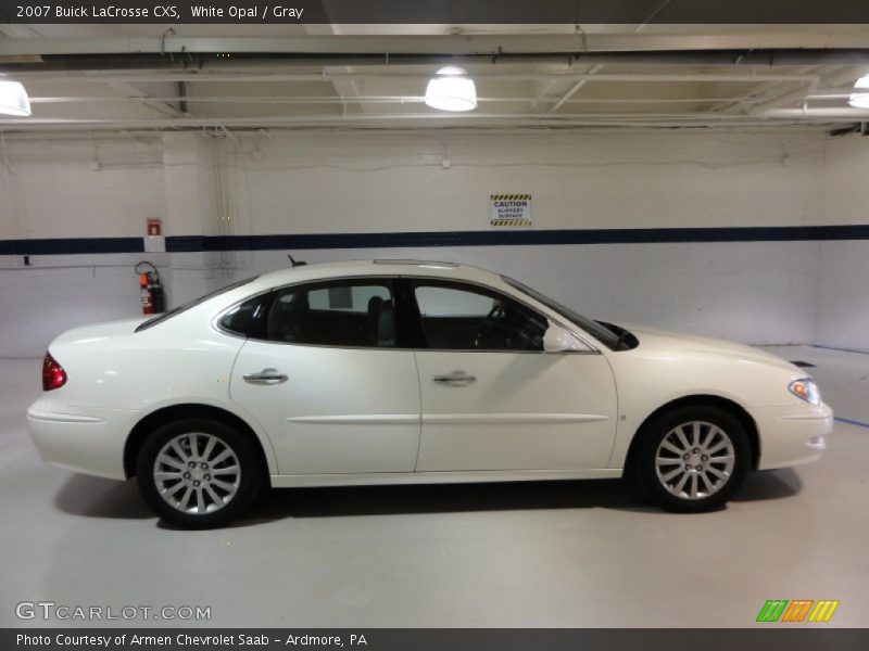 White Opal / Gray 2007 Buick LaCrosse CXS