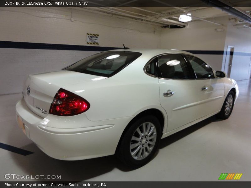 White Opal / Gray 2007 Buick LaCrosse CXS