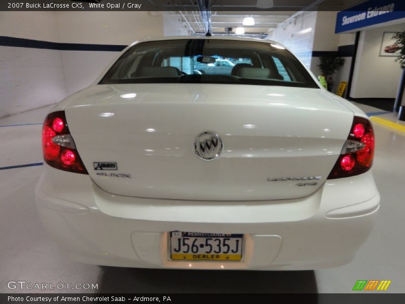 White Opal / Gray 2007 Buick LaCrosse CXS