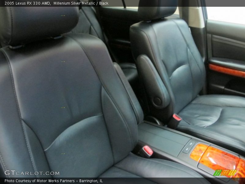 Millenium Silver Metallic / Black 2005 Lexus RX 330 AWD