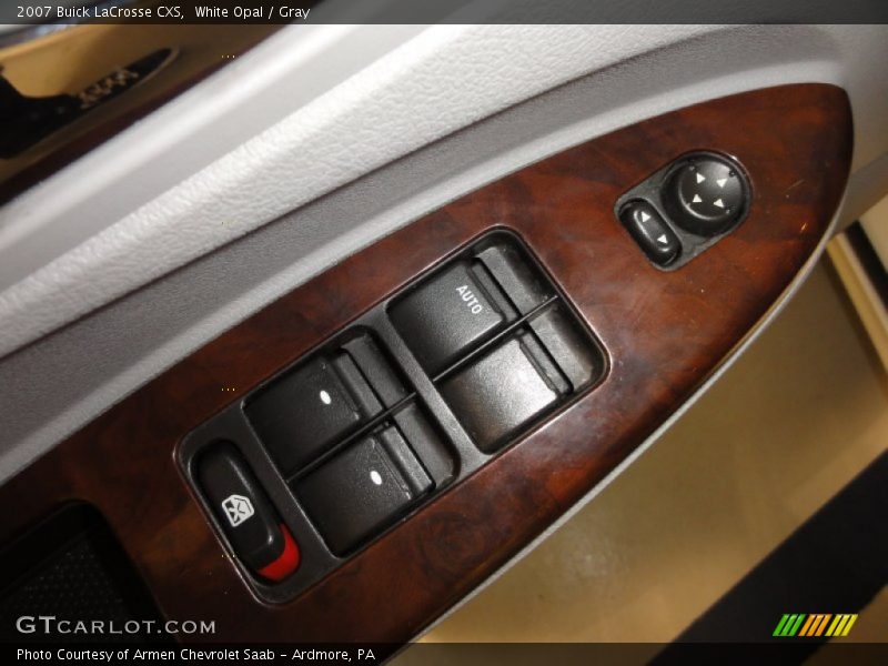 White Opal / Gray 2007 Buick LaCrosse CXS