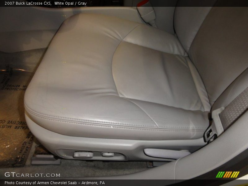 White Opal / Gray 2007 Buick LaCrosse CXS