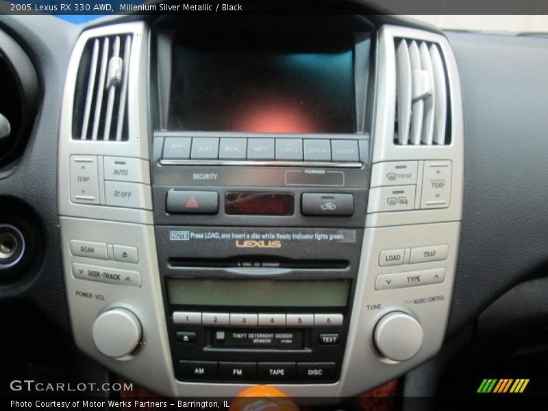Millenium Silver Metallic / Black 2005 Lexus RX 330 AWD