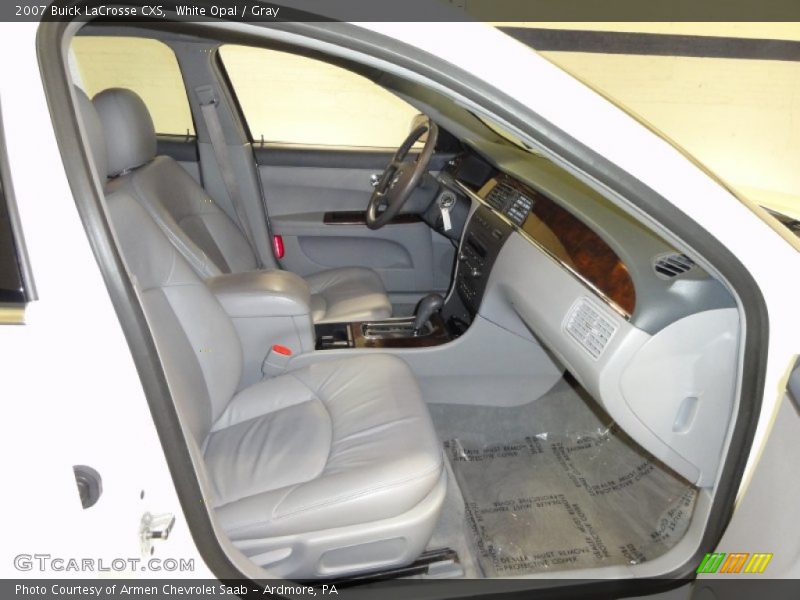 White Opal / Gray 2007 Buick LaCrosse CXS