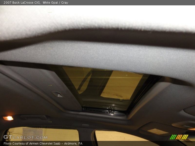 White Opal / Gray 2007 Buick LaCrosse CXS