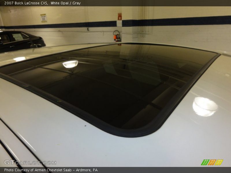 White Opal / Gray 2007 Buick LaCrosse CXS