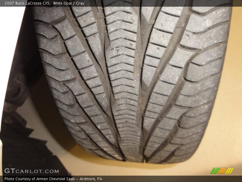 White Opal / Gray 2007 Buick LaCrosse CXS