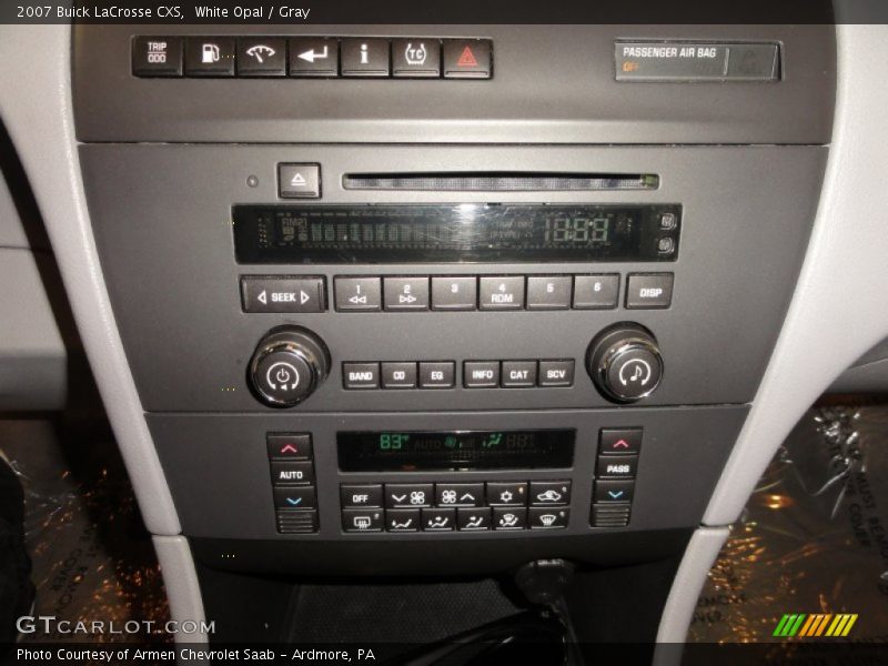 Controls of 2007 LaCrosse CXS