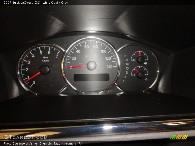 2007 LaCrosse CXS CXS Gauges
