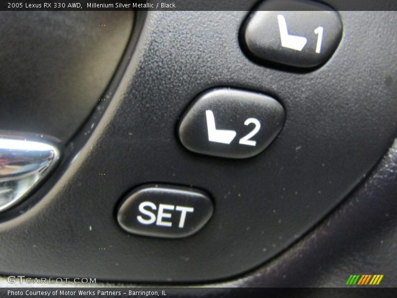 Millenium Silver Metallic / Black 2005 Lexus RX 330 AWD