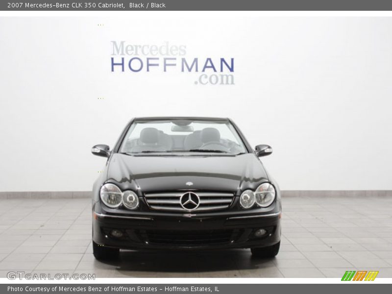Black / Black 2007 Mercedes-Benz CLK 350 Cabriolet