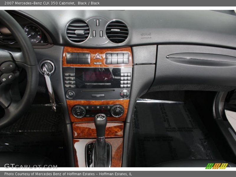 Black / Black 2007 Mercedes-Benz CLK 350 Cabriolet
