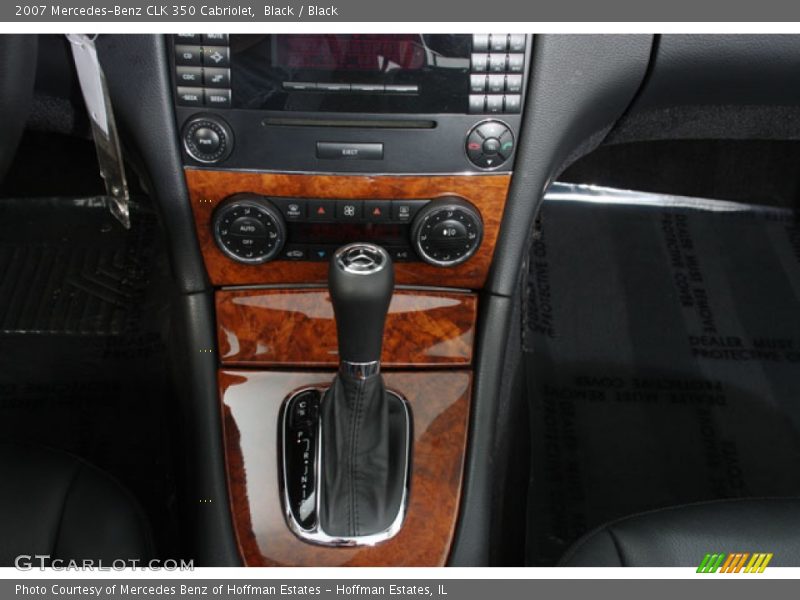 Black / Black 2007 Mercedes-Benz CLK 350 Cabriolet