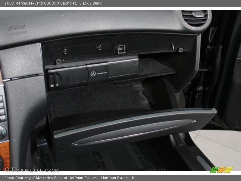 Black / Black 2007 Mercedes-Benz CLK 350 Cabriolet