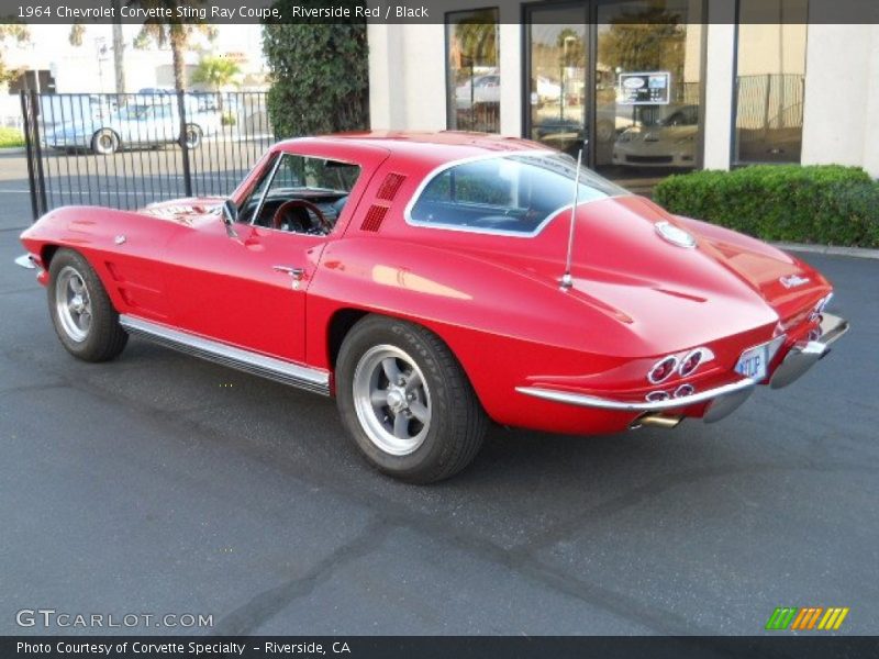 Riverside Red / Black 1964 Chevrolet Corvette Sting Ray Coupe