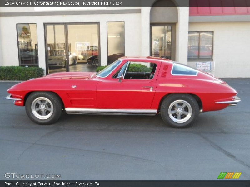  1964 Corvette Sting Ray Coupe Riverside Red