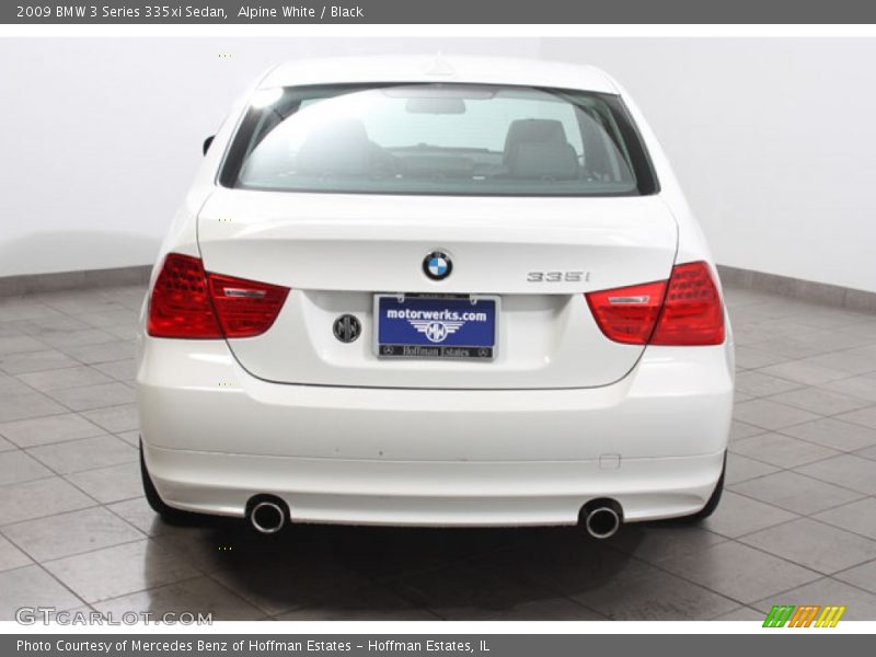 Alpine White / Black 2009 BMW 3 Series 335xi Sedan