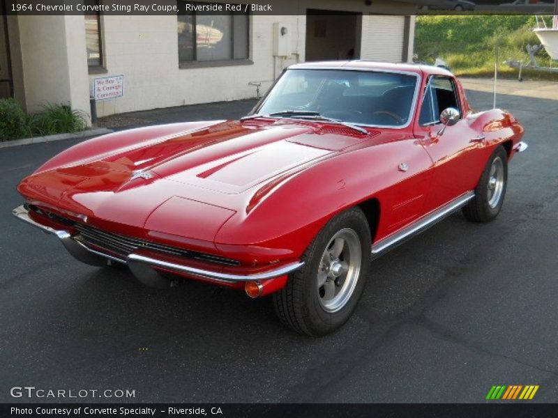 Front 3/4 View of 1964 Corvette Sting Ray Coupe