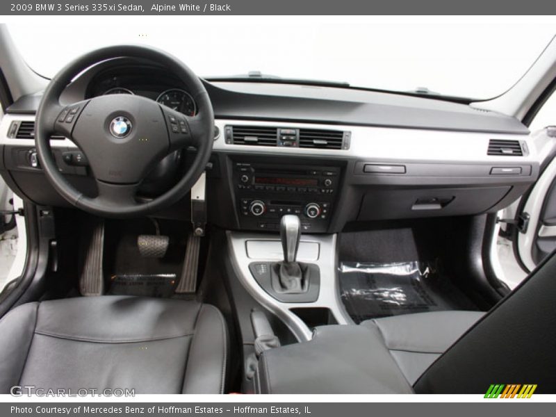 Alpine White / Black 2009 BMW 3 Series 335xi Sedan