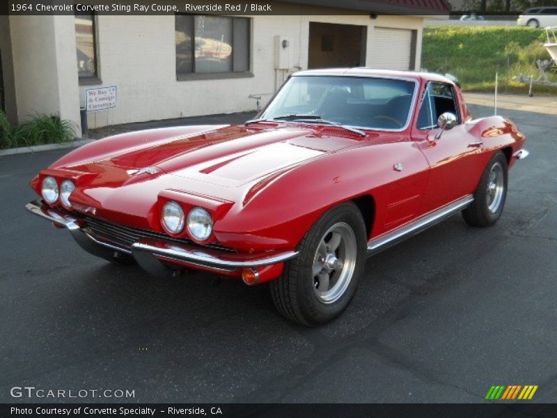 Front 3/4 View of 1964 Corvette Sting Ray Coupe