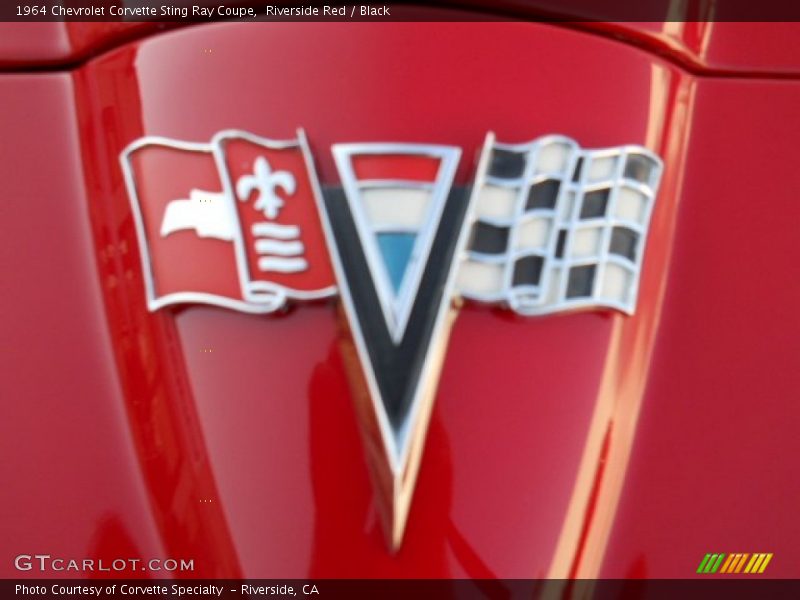 Riverside Red / Black 1964 Chevrolet Corvette Sting Ray Coupe