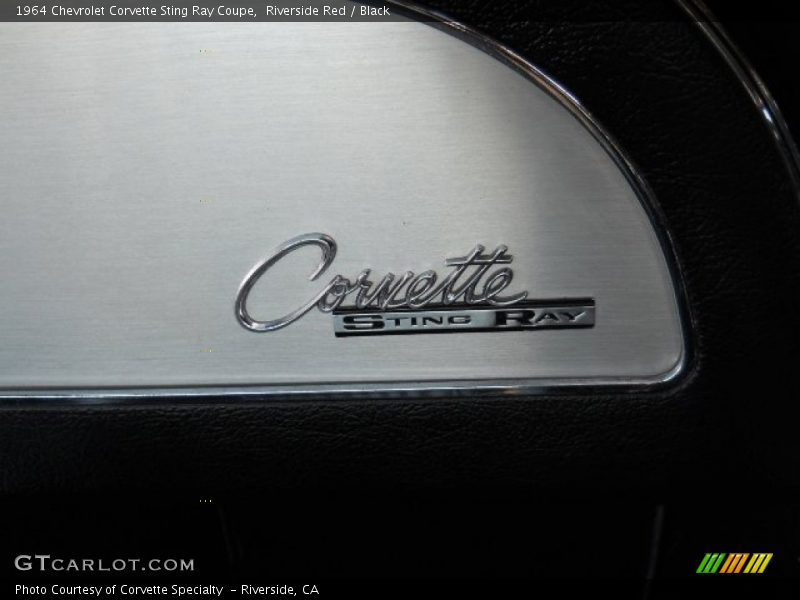 Corvette Sting Ray dash badge - 1964 Chevrolet Corvette Sting Ray Coupe