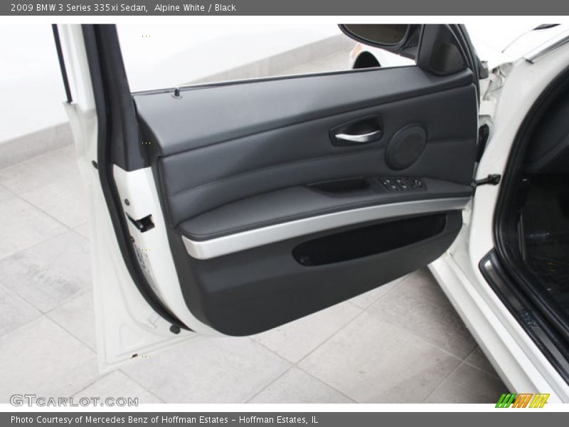 Alpine White / Black 2009 BMW 3 Series 335xi Sedan
