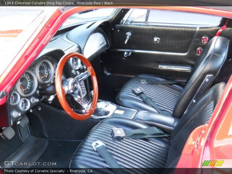  1964 Corvette Sting Ray Coupe Black Interior