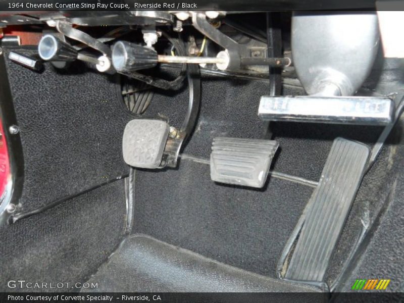Foot controls - 1964 Chevrolet Corvette Sting Ray Coupe