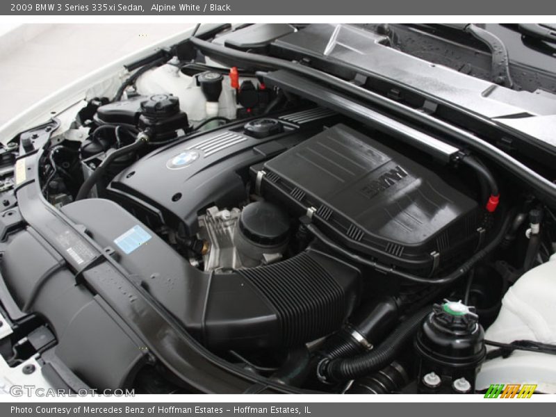 Alpine White / Black 2009 BMW 3 Series 335xi Sedan