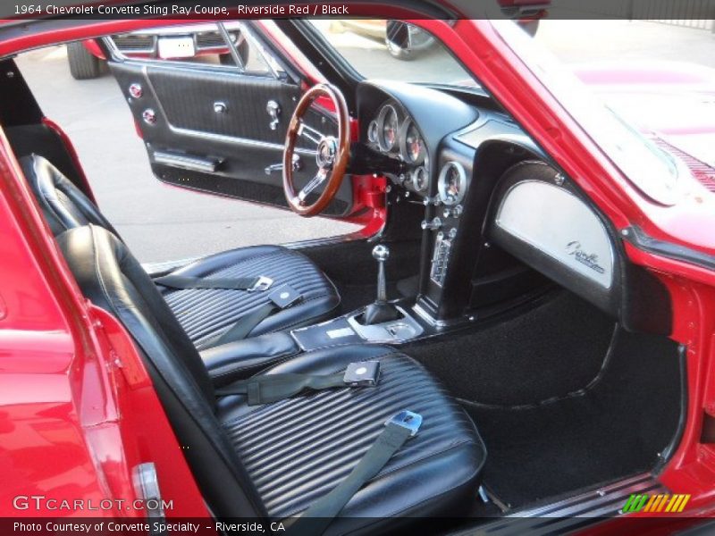  1964 Corvette Sting Ray Coupe Black Interior