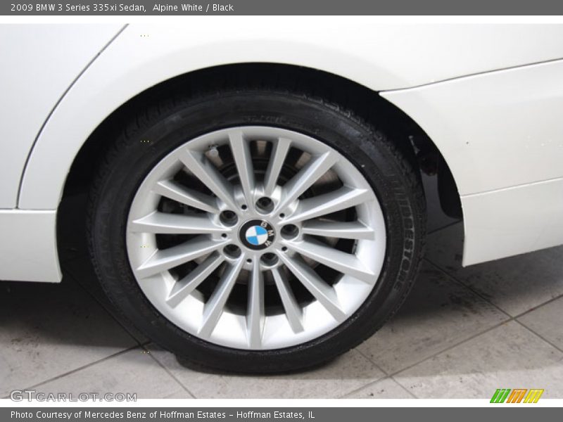 Alpine White / Black 2009 BMW 3 Series 335xi Sedan