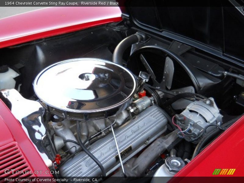  1964 Corvette Sting Ray Coupe Engine - 327-365 HP V8