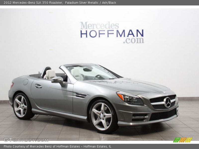 Paladium Silver Metallic / Ash/Black 2012 Mercedes-Benz SLK 350 Roadster