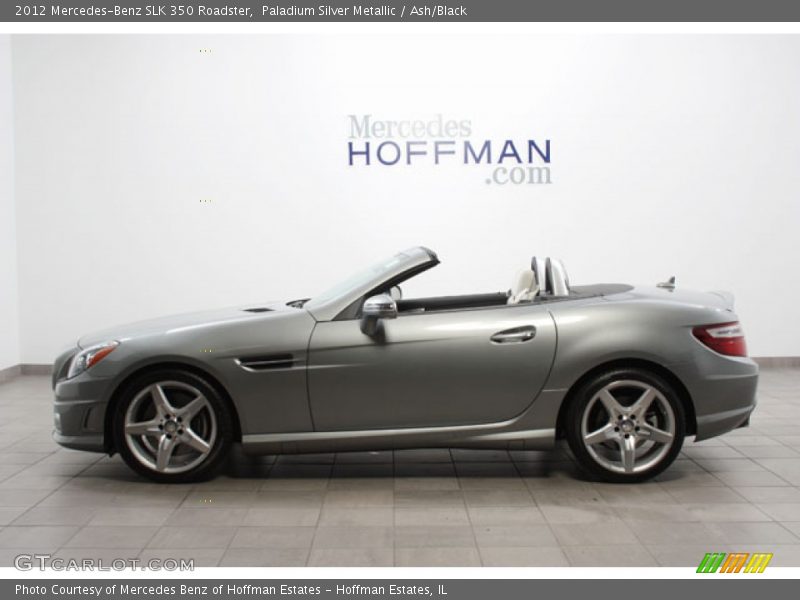Paladium Silver Metallic / Ash/Black 2012 Mercedes-Benz SLK 350 Roadster
