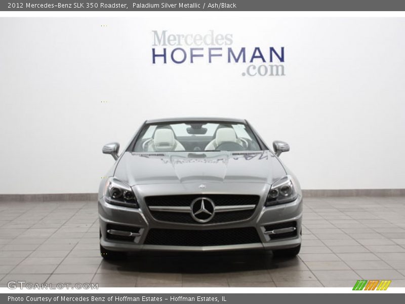 Paladium Silver Metallic / Ash/Black 2012 Mercedes-Benz SLK 350 Roadster