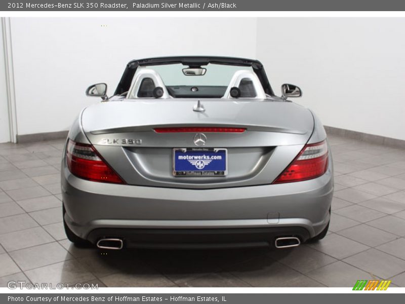 Paladium Silver Metallic / Ash/Black 2012 Mercedes-Benz SLK 350 Roadster