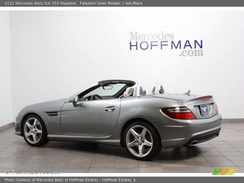 Paladium Silver Metallic / Ash/Black 2012 Mercedes-Benz SLK 350 Roadster