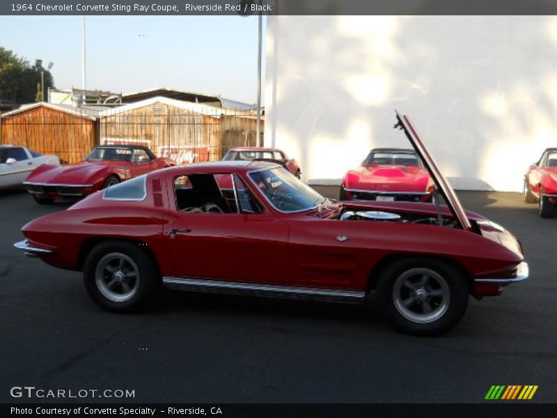 Riverside Red / Black 1964 Chevrolet Corvette Sting Ray Coupe