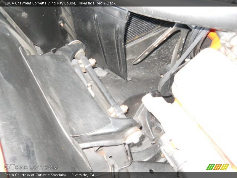 Undercarriage of 1964 Corvette Sting Ray Coupe