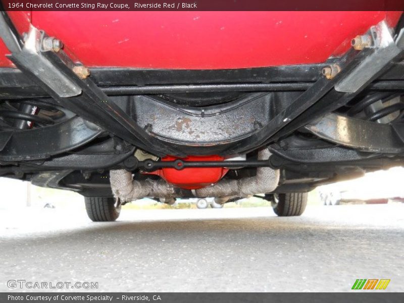 Undercarriage of 1964 Corvette Sting Ray Coupe