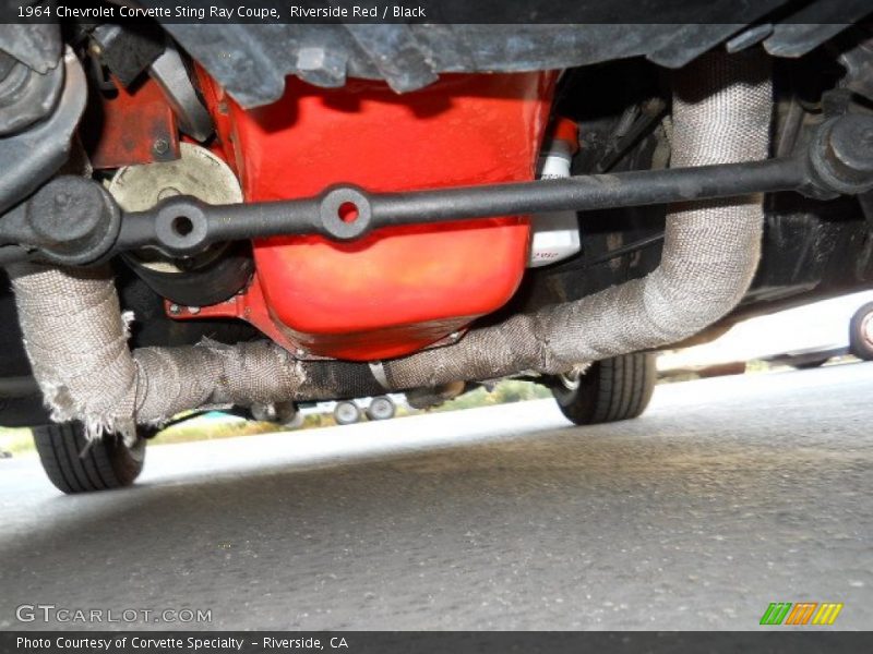 Undercarriage of 1964 Corvette Sting Ray Coupe