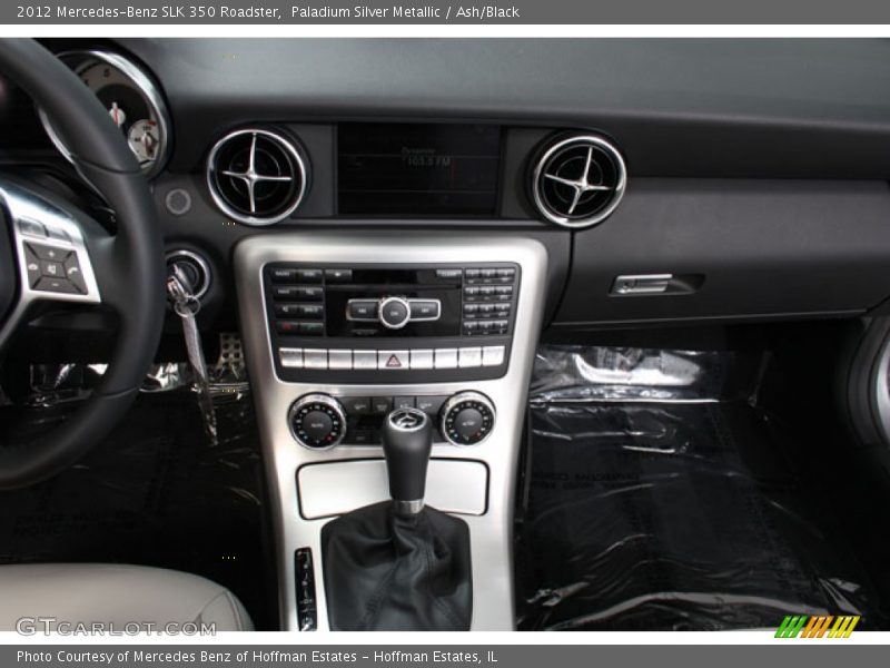 Paladium Silver Metallic / Ash/Black 2012 Mercedes-Benz SLK 350 Roadster