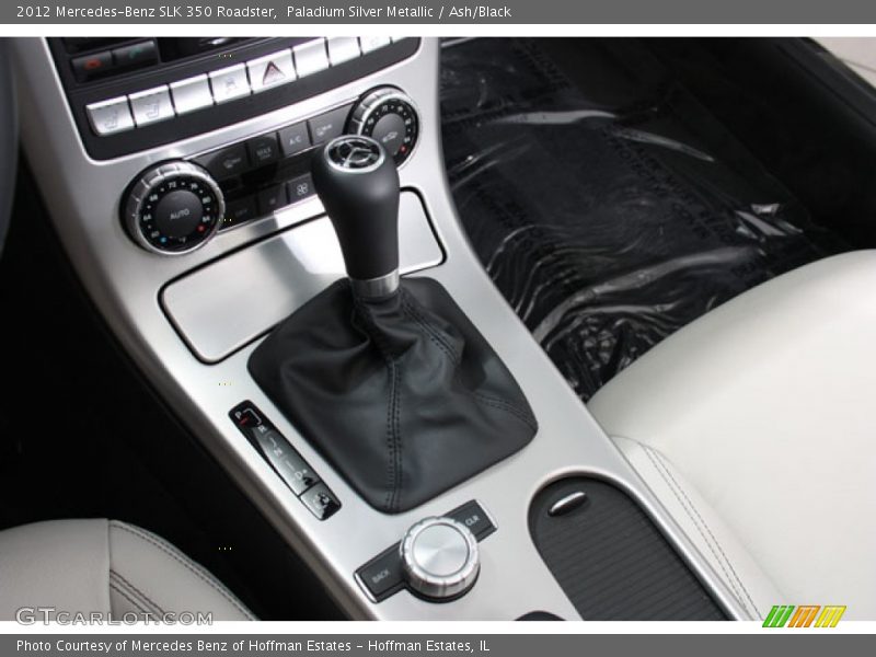Paladium Silver Metallic / Ash/Black 2012 Mercedes-Benz SLK 350 Roadster