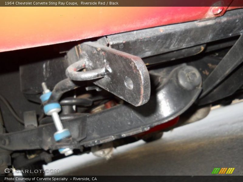 Undercarriage of 1964 Corvette Sting Ray Coupe