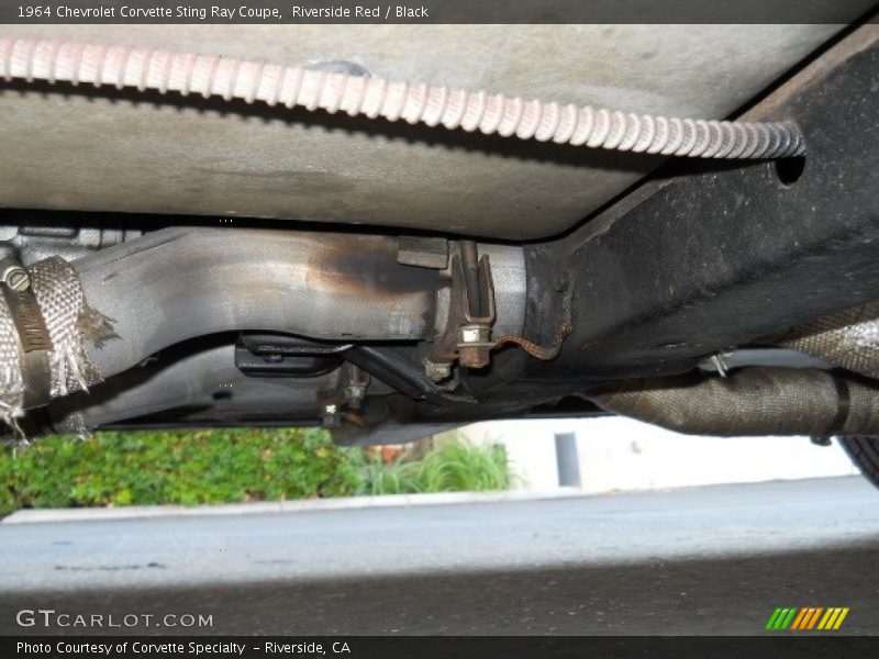 Undercarriage of 1964 Corvette Sting Ray Coupe