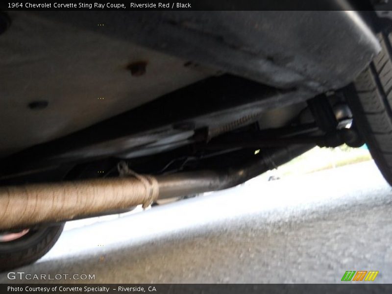 Undercarriage of 1964 Corvette Sting Ray Coupe