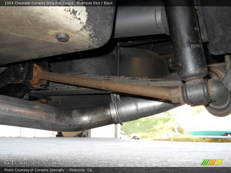 Undercarriage of 1964 Corvette Sting Ray Coupe